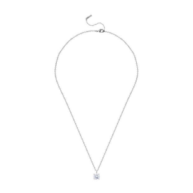 Women Solitaire Crystal Necklace