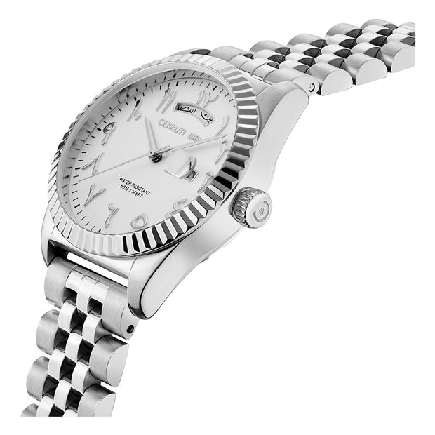 Men Chienti Silver Watch
