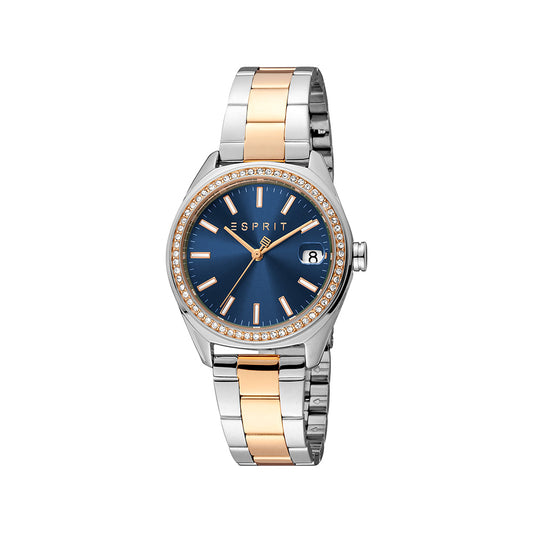 Celia Women Blue Stainless Steel Watch