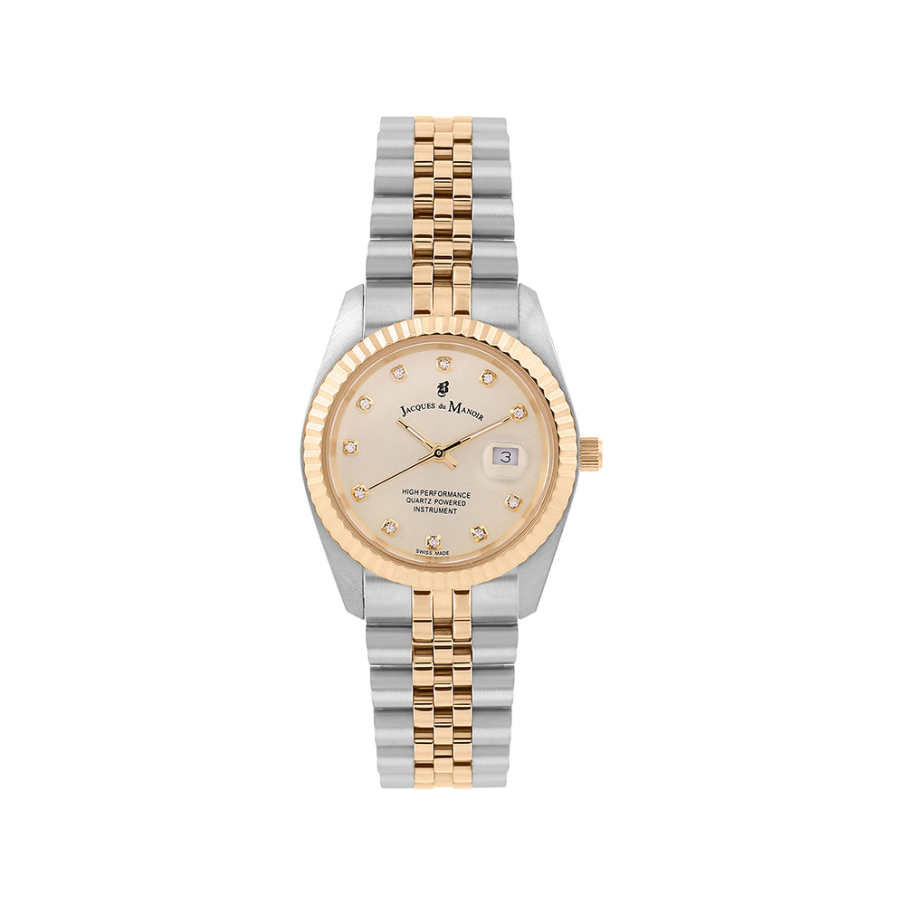 Women Inspiration Two Tone Watch