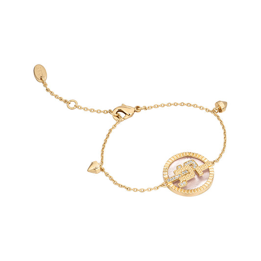 Linea Glam 2 Women Gold Bracelet