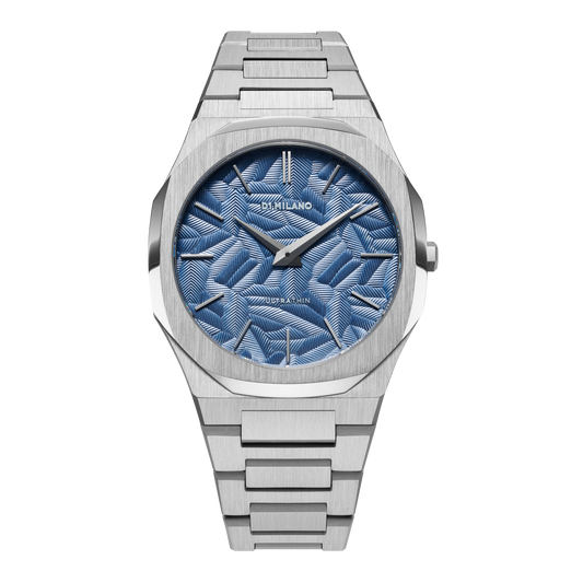 Ultrathin Men Blue 40mm Watch