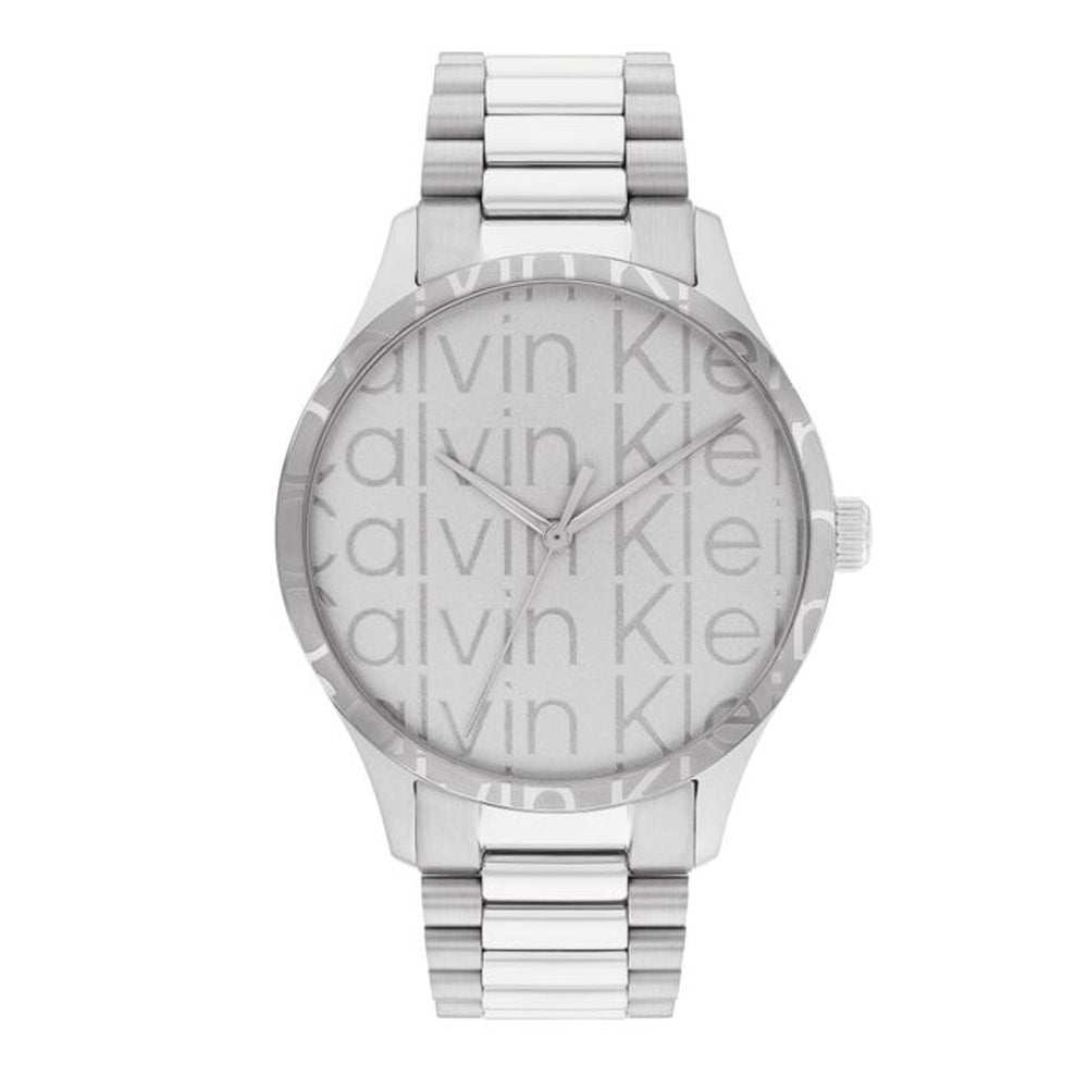 Iconc Unisex Silver Quartz/Analog Watch