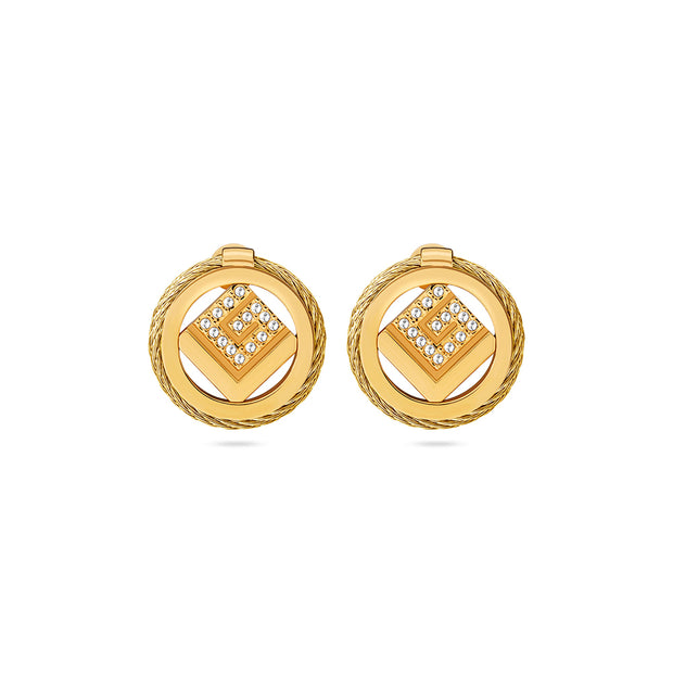 Women Camille Gold Plated Earrings