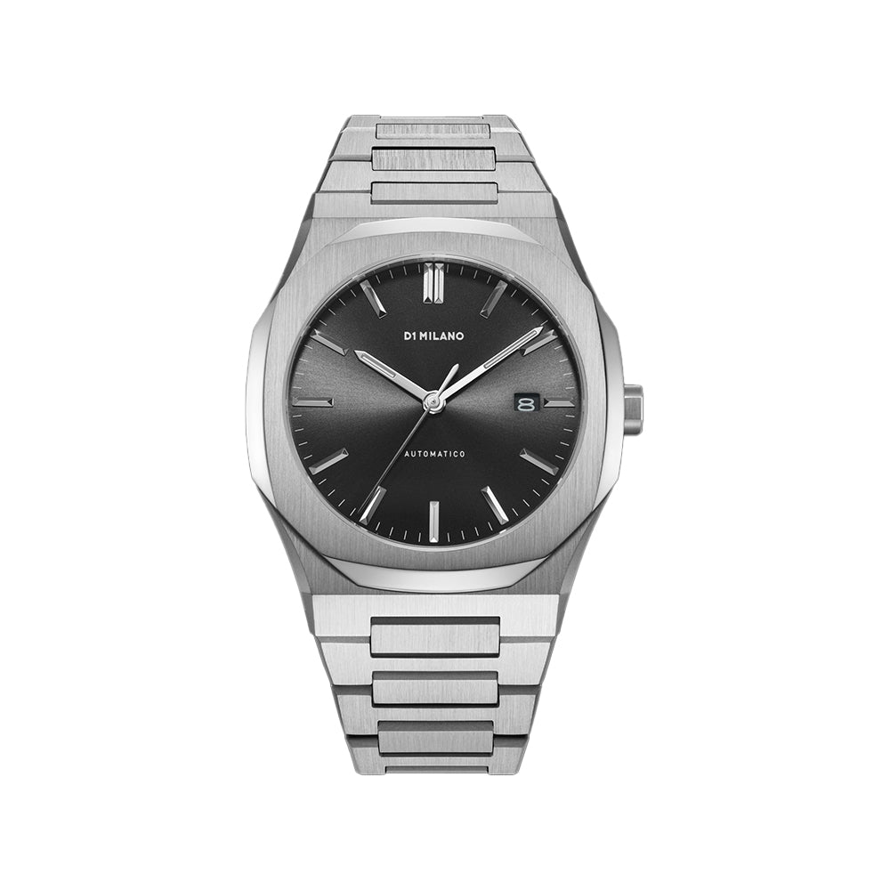 Men Automatic Silver 41mm Watch