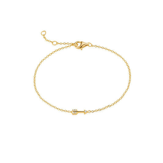 Tiny Arrow Women Gold Bracelet