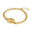 Women Camille Gold Plated Bangle