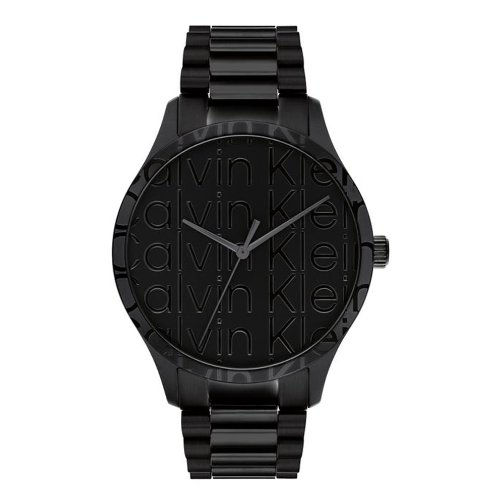 Iconc Unisex Black Quartz/Analog Watch