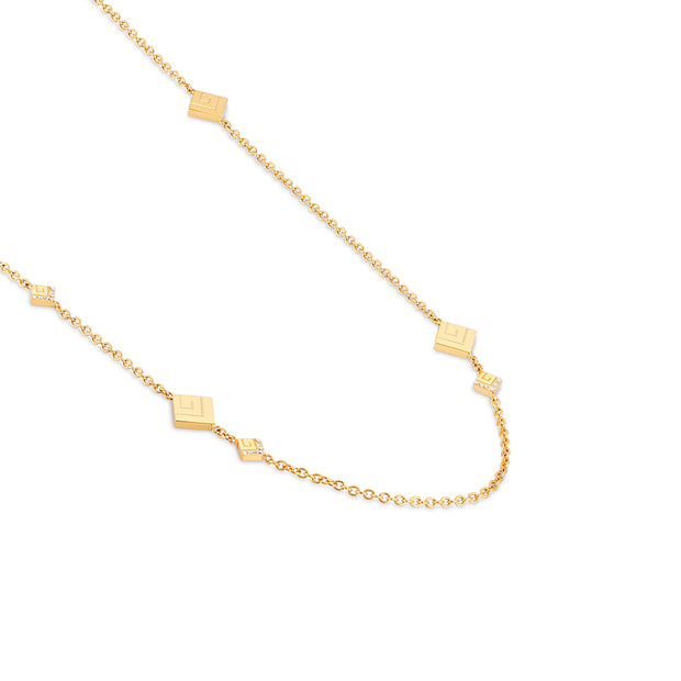 Women Audrey Gold Plated Necklace