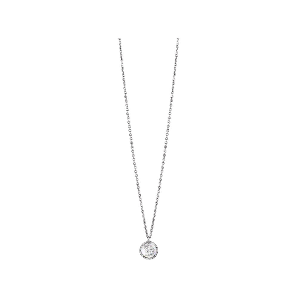 Linea Logo 4 Women Silver Necklace