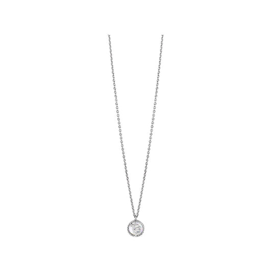 Linea Logo 4 Women Silver Necklace