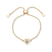Women Heart Slider Bracelet