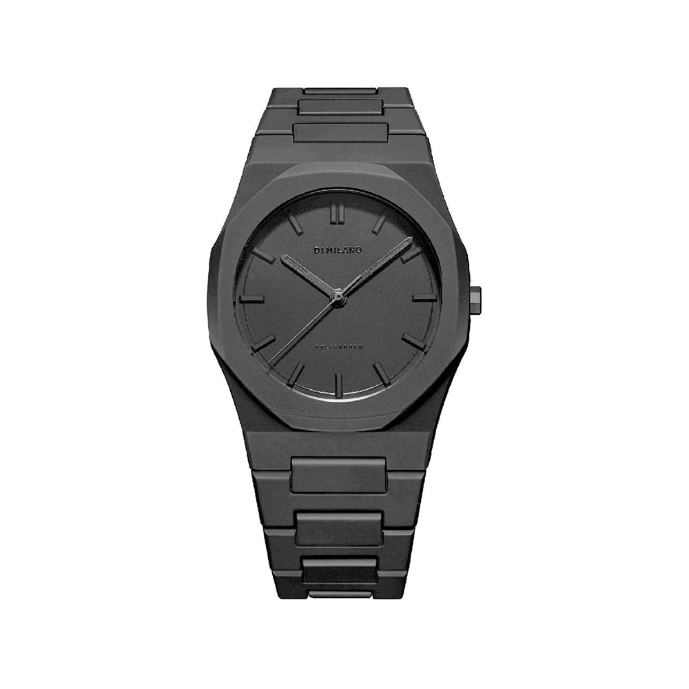 Men Polycarbon Black 41mm Watch