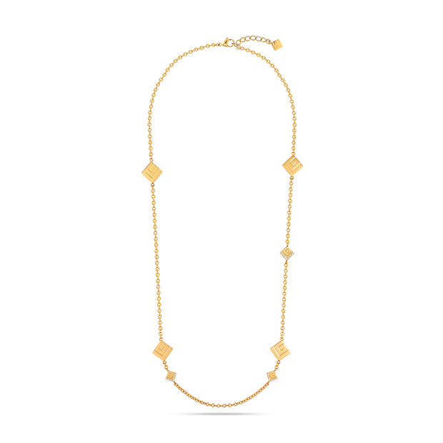 Women Audrey Gold Plated Necklace
