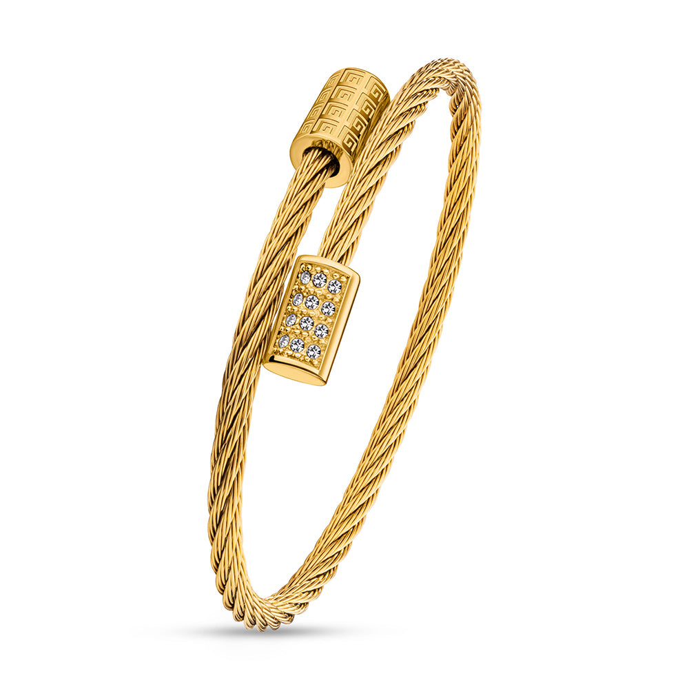 Camille Gold Plated Bangle