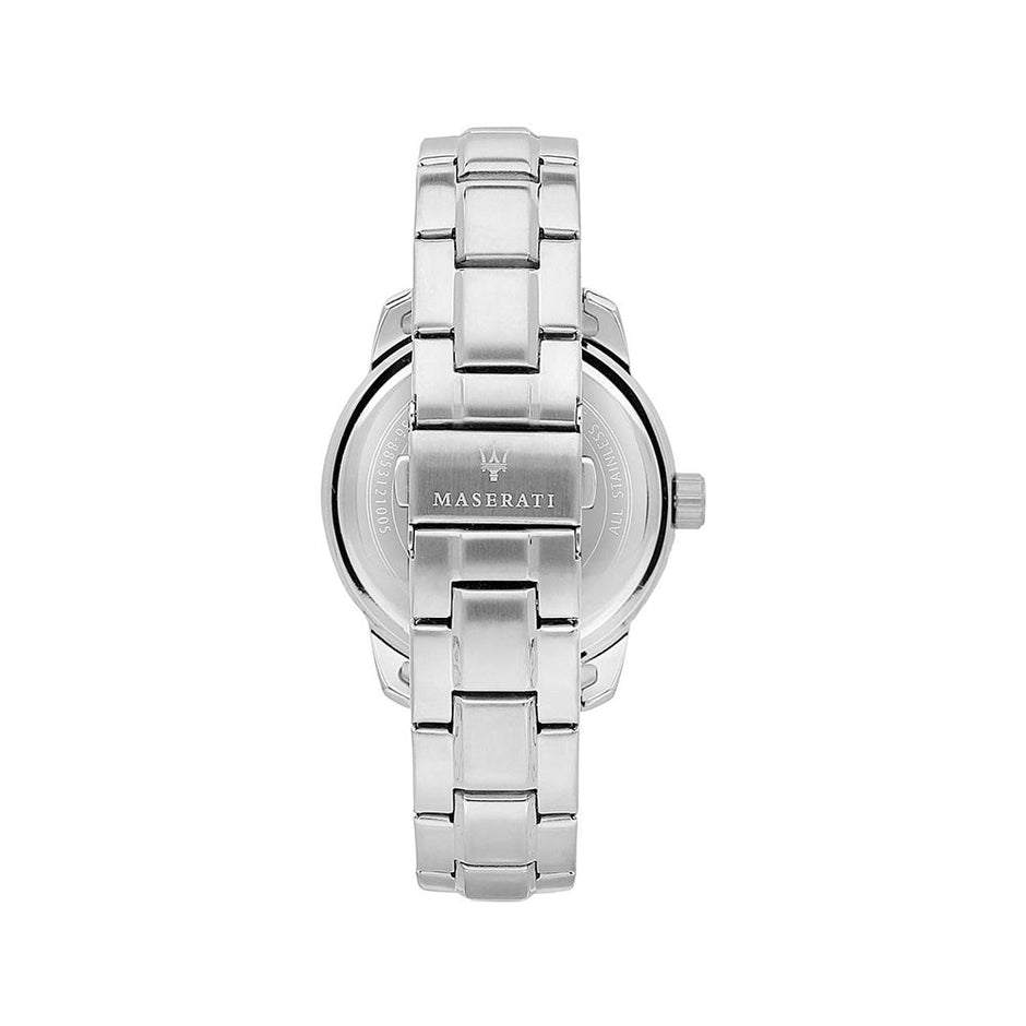 Men Successo Silver Watch Set