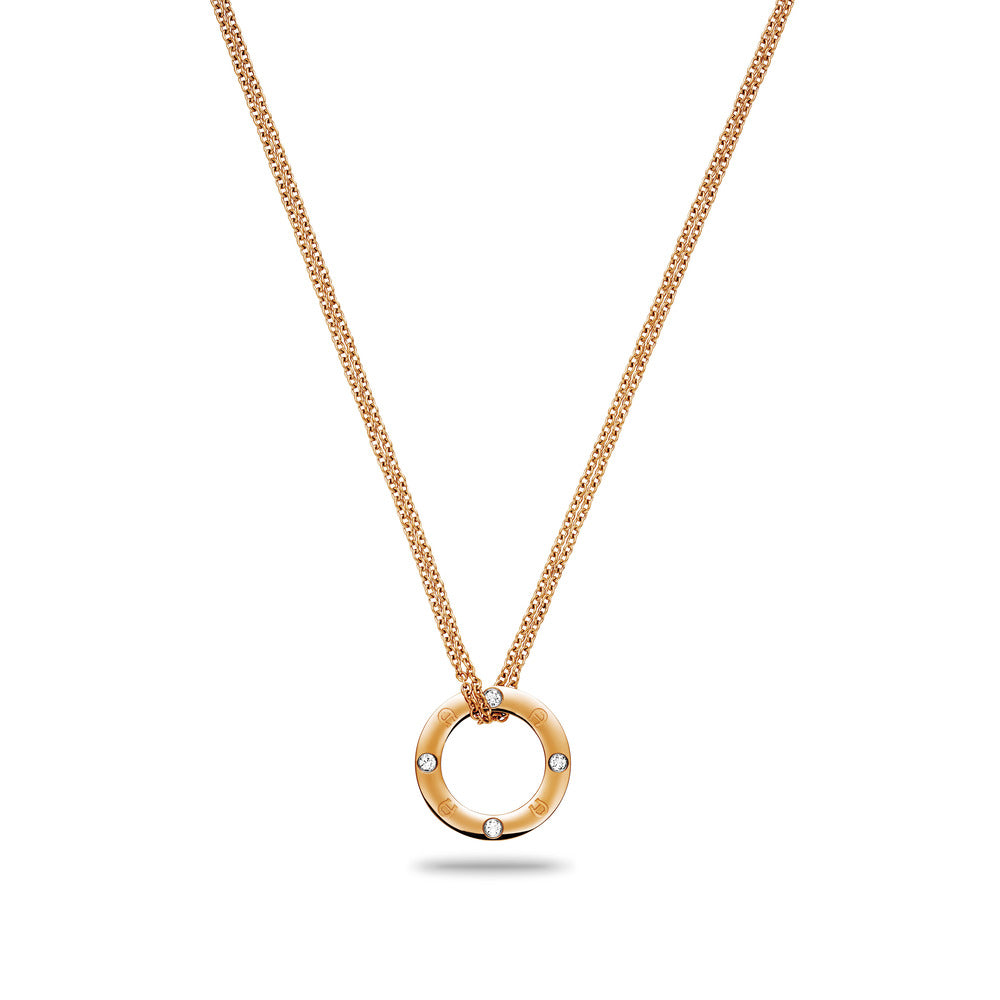 Women Novelty Rose Gold Necklace