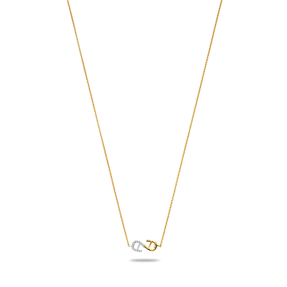 Women Two Tone Necklace