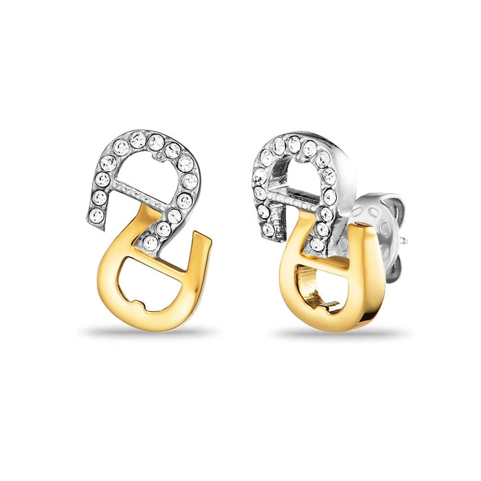 Women Two Tone Earrings