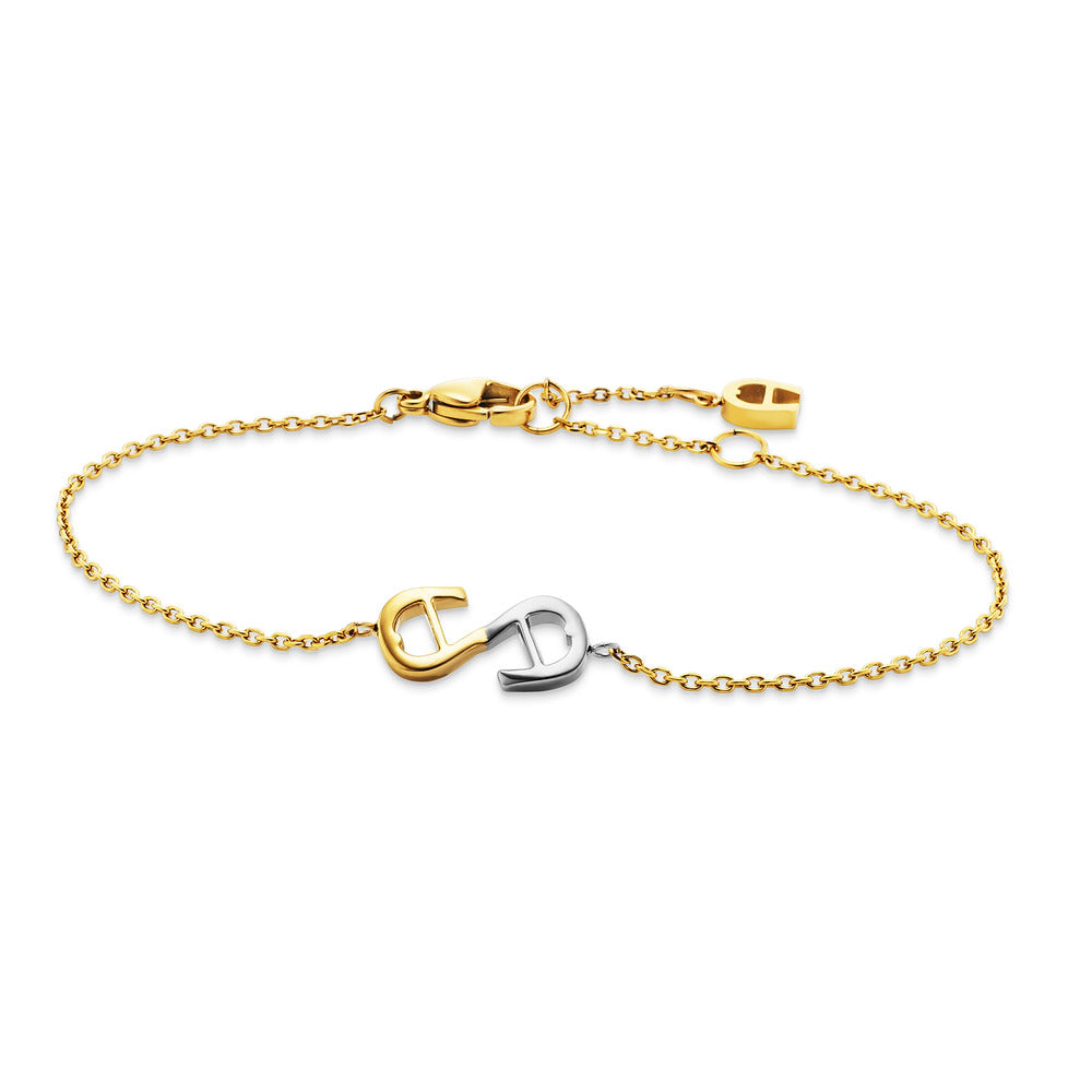 Women Two Tone Bracelet