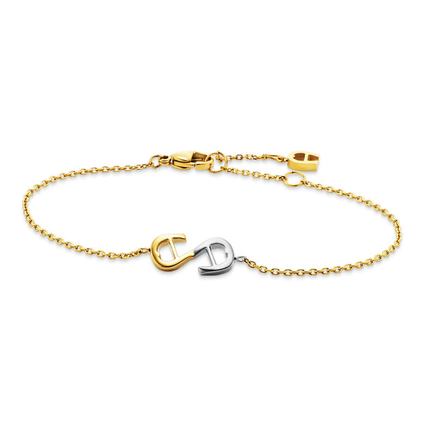 Women Two Tone Bracelet