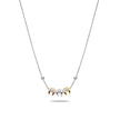 Women Two Tone Necklace