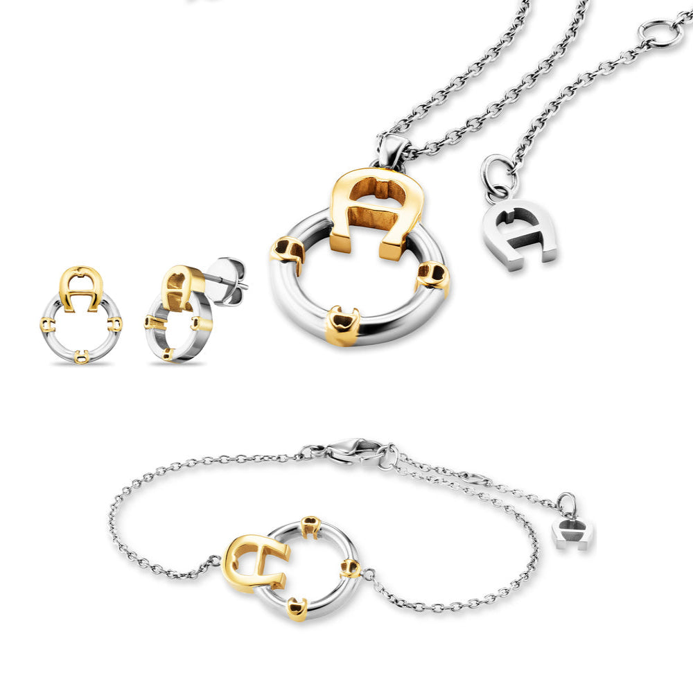 Women Nicoletta Two Tone Jewelry Set