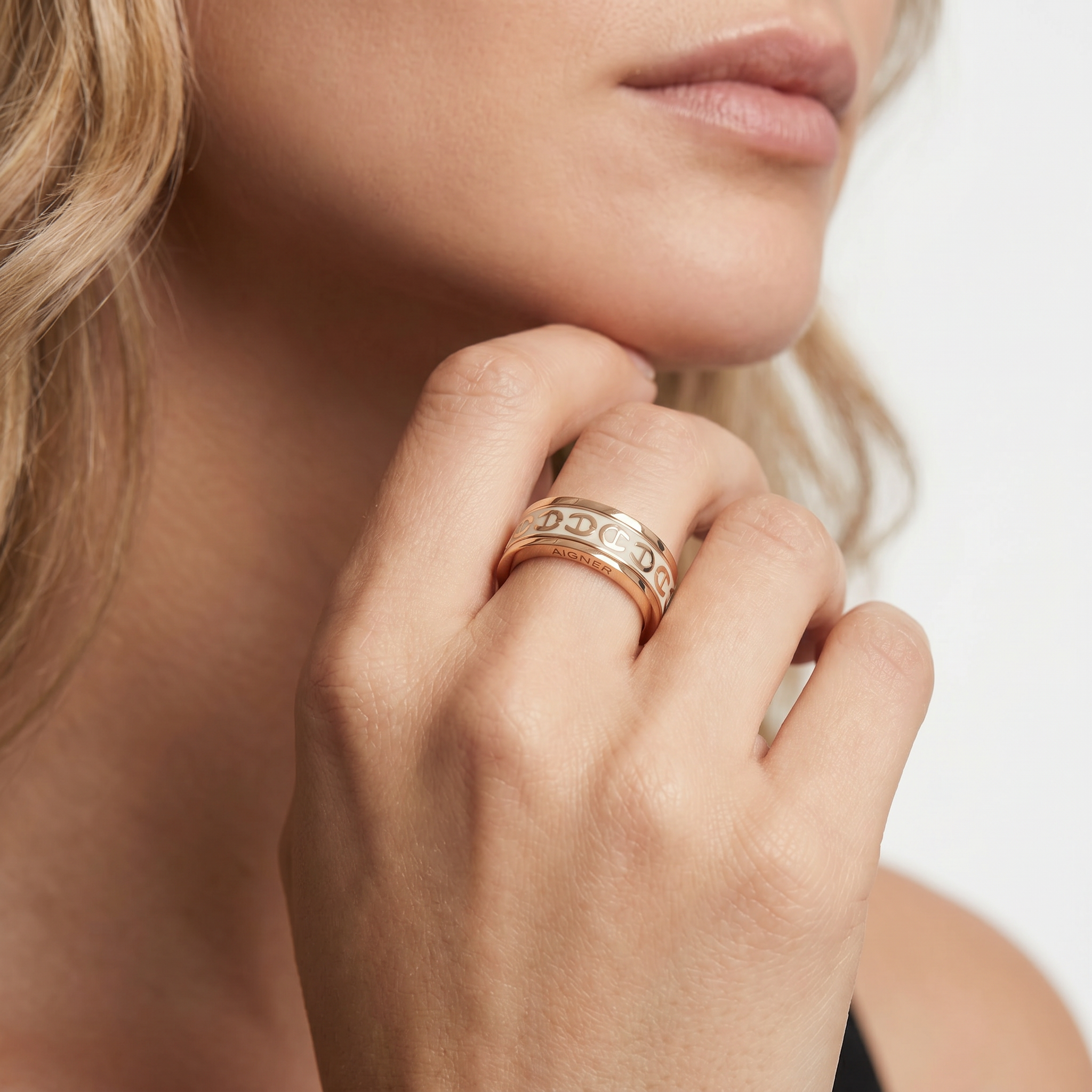 Women Nadia Rose Gold Ring
