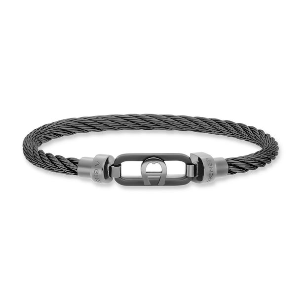 Men Ubaldo Black Bangle