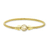 Women Alessandra Due Golden Bangle