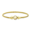 Women Alessandra Due Golden Bangle