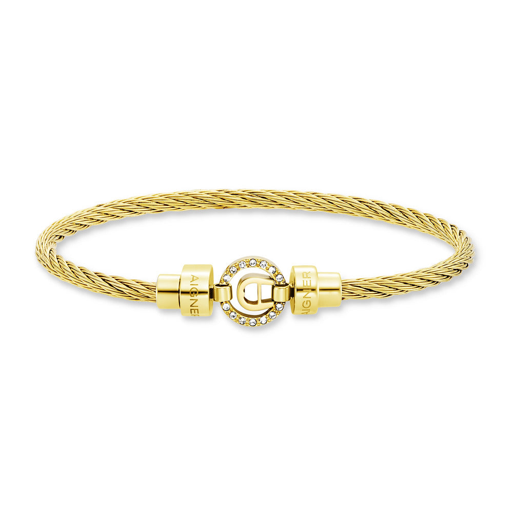 Women Alessandra Due Golden Bangle