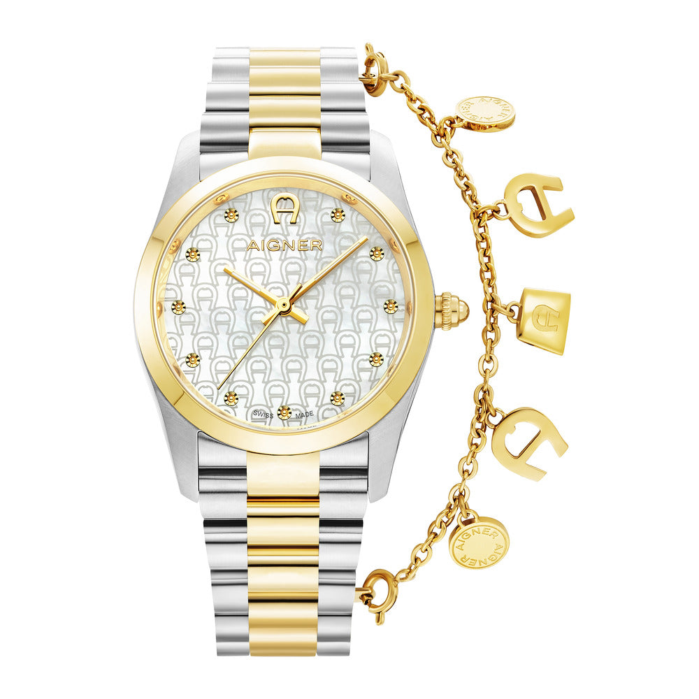 Women Scafati Silver/Gold 34mm Watch