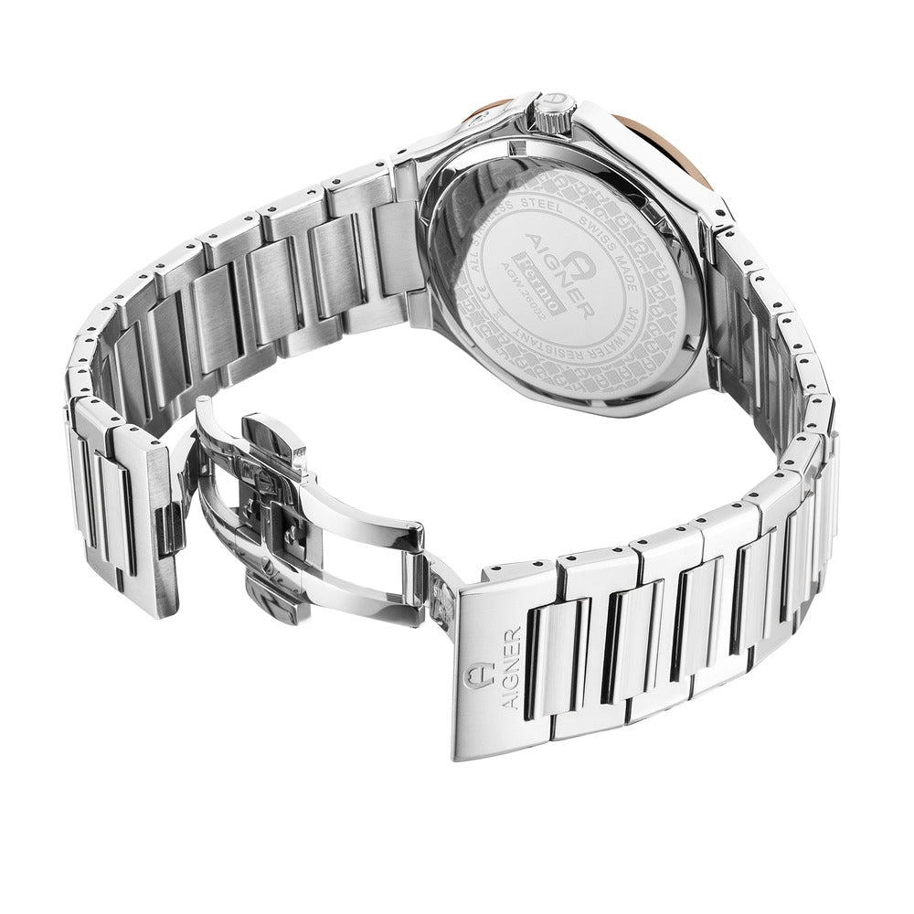 Men Fermo Silver 32mm Watch