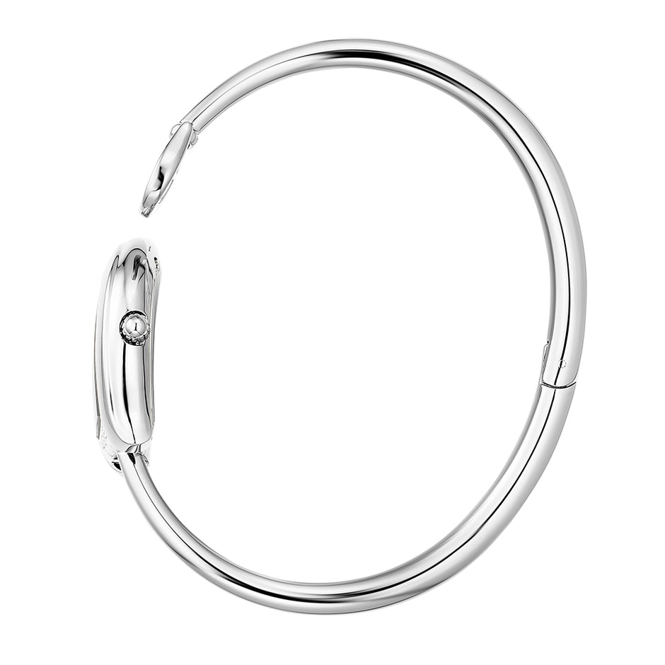 Women Flora Large Silver Watch