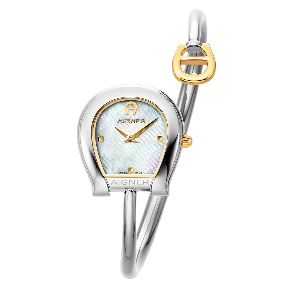 Women Flora Large Two Toned Watch