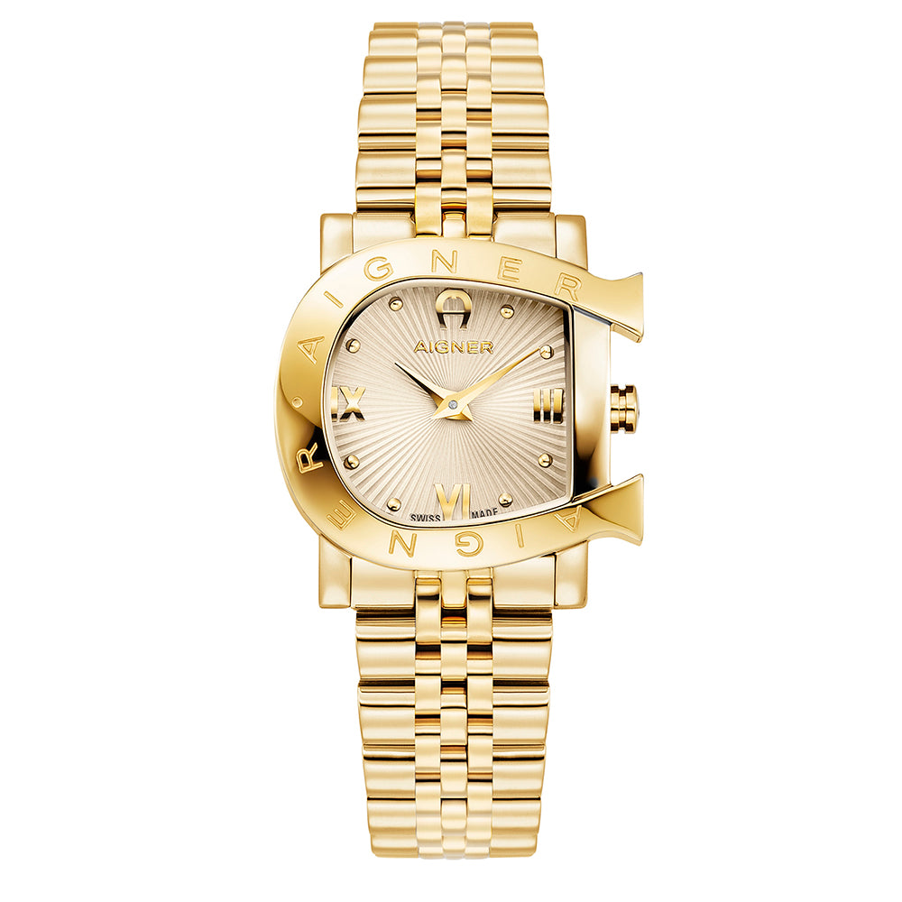 Women Massa Meno Golden Watch