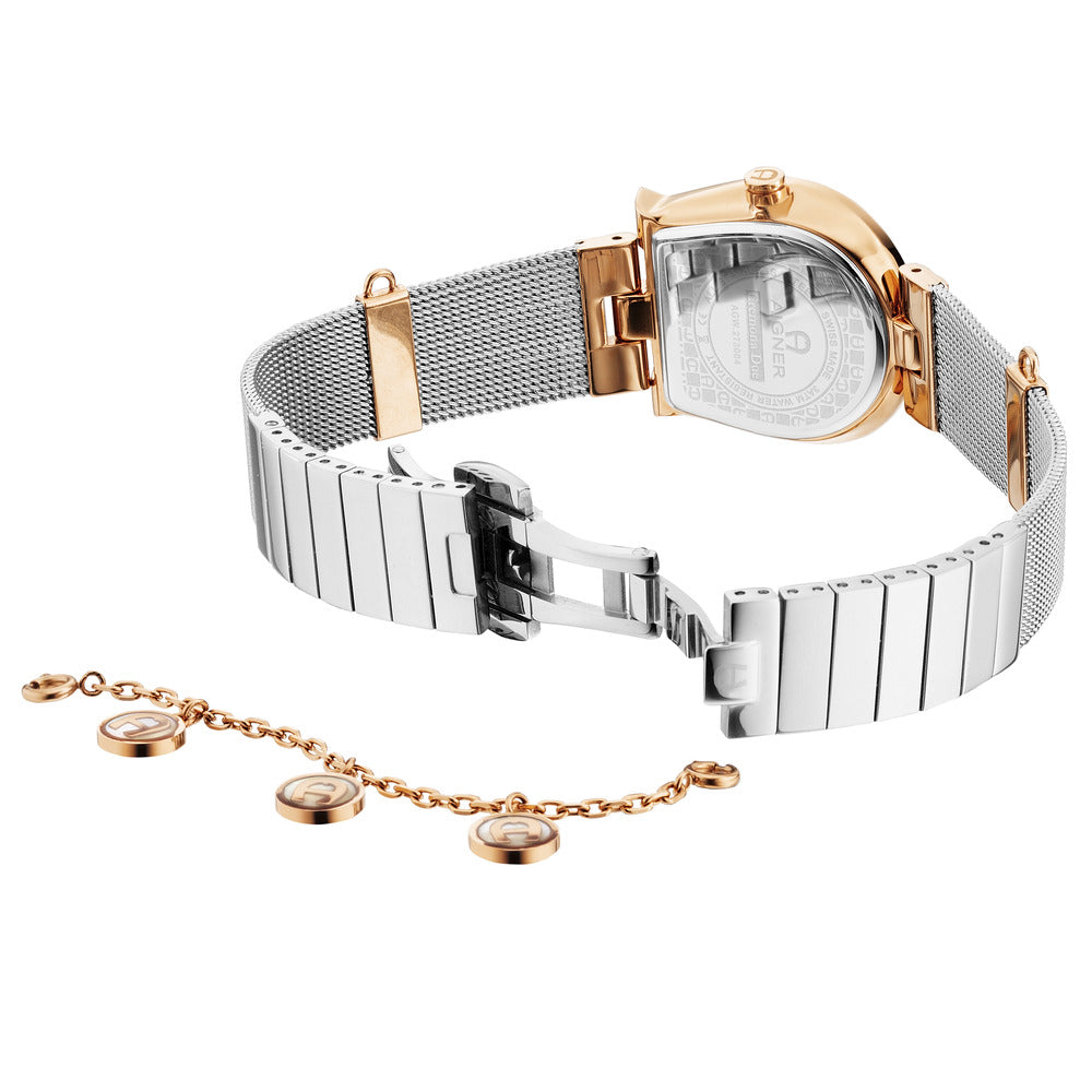 Women Cremona Due Silver Watch