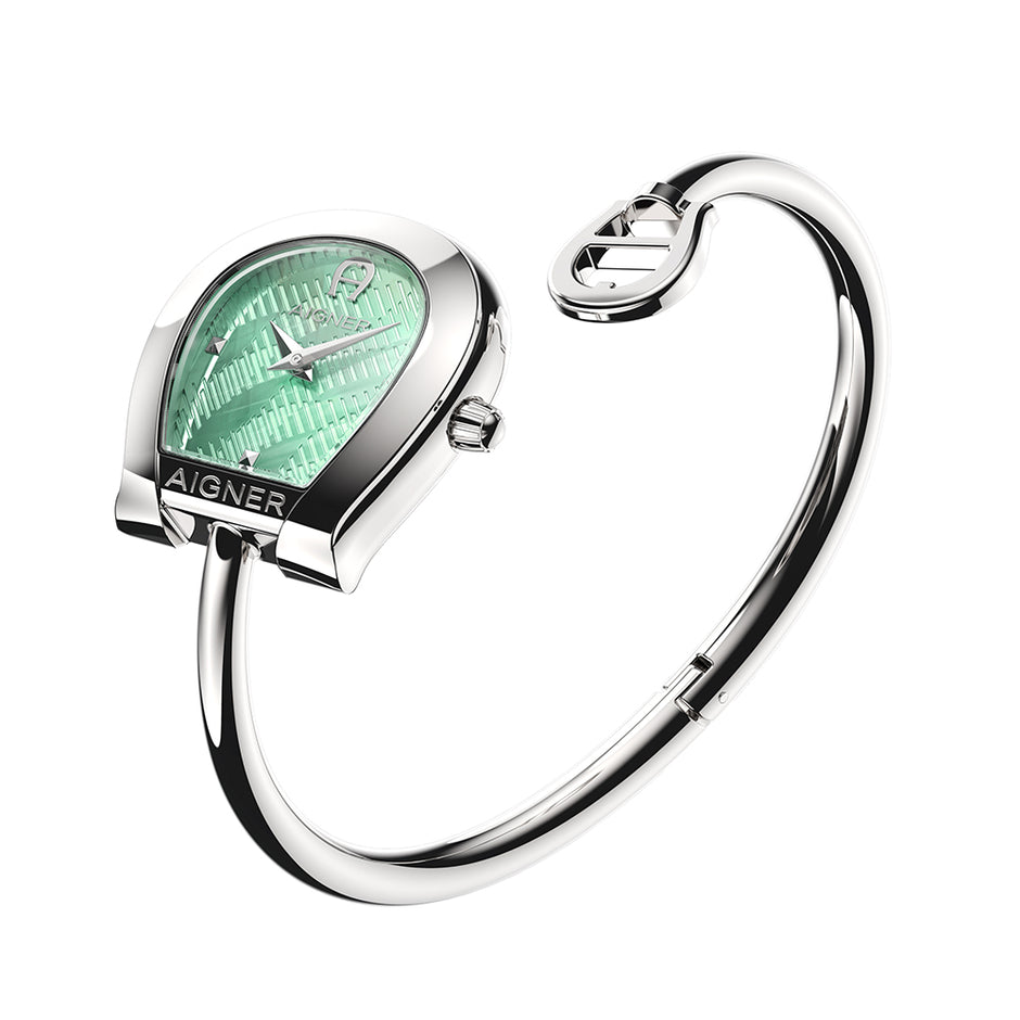 Women Flora Large Silver Watch