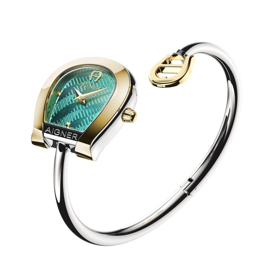 Women Flora Large Two Toned Watch