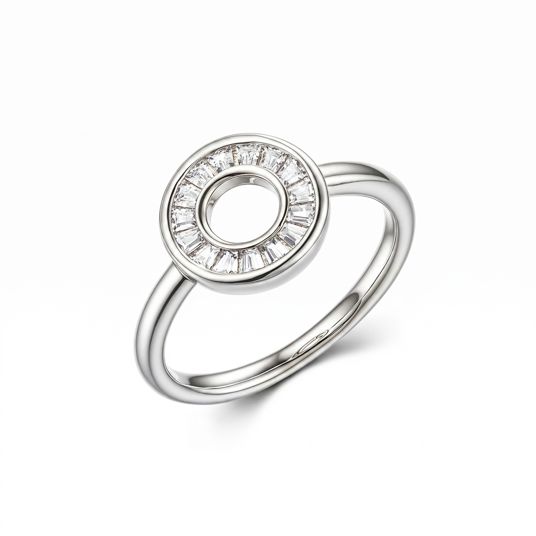 Women White Ring