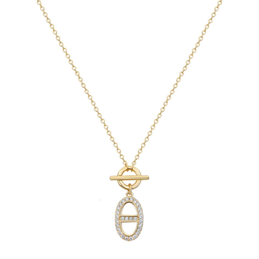 Women Long Gold Necklace