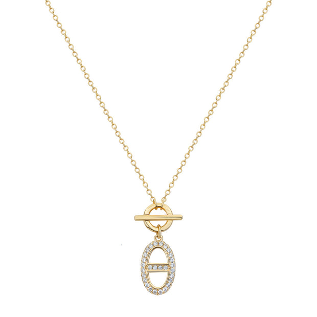 Women Long Gold Necklace