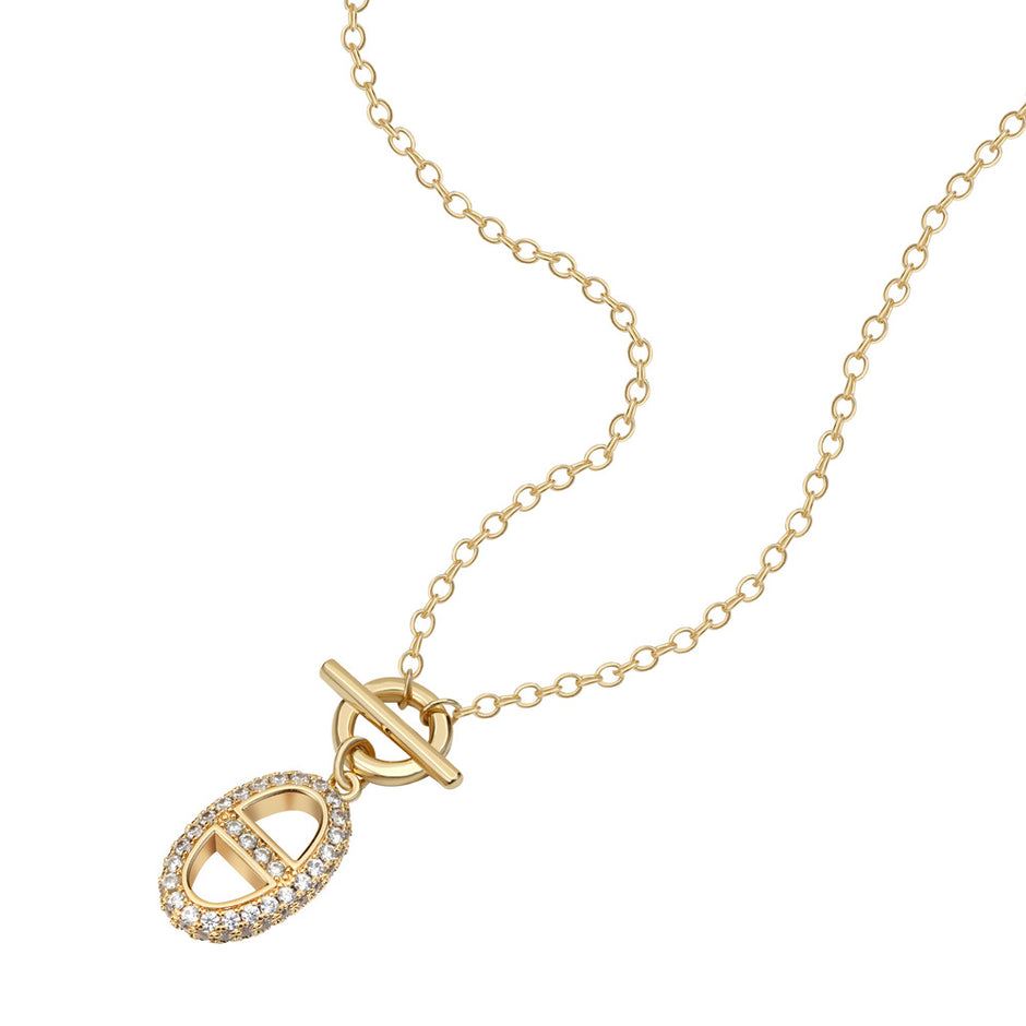 Women Long Gold Necklace