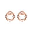 Women Rose Gold Earring