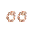 Women Rose Gold Earring