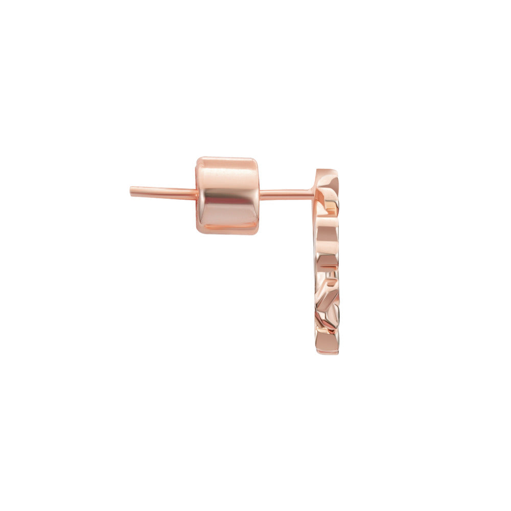 Women Rose Gold Earring