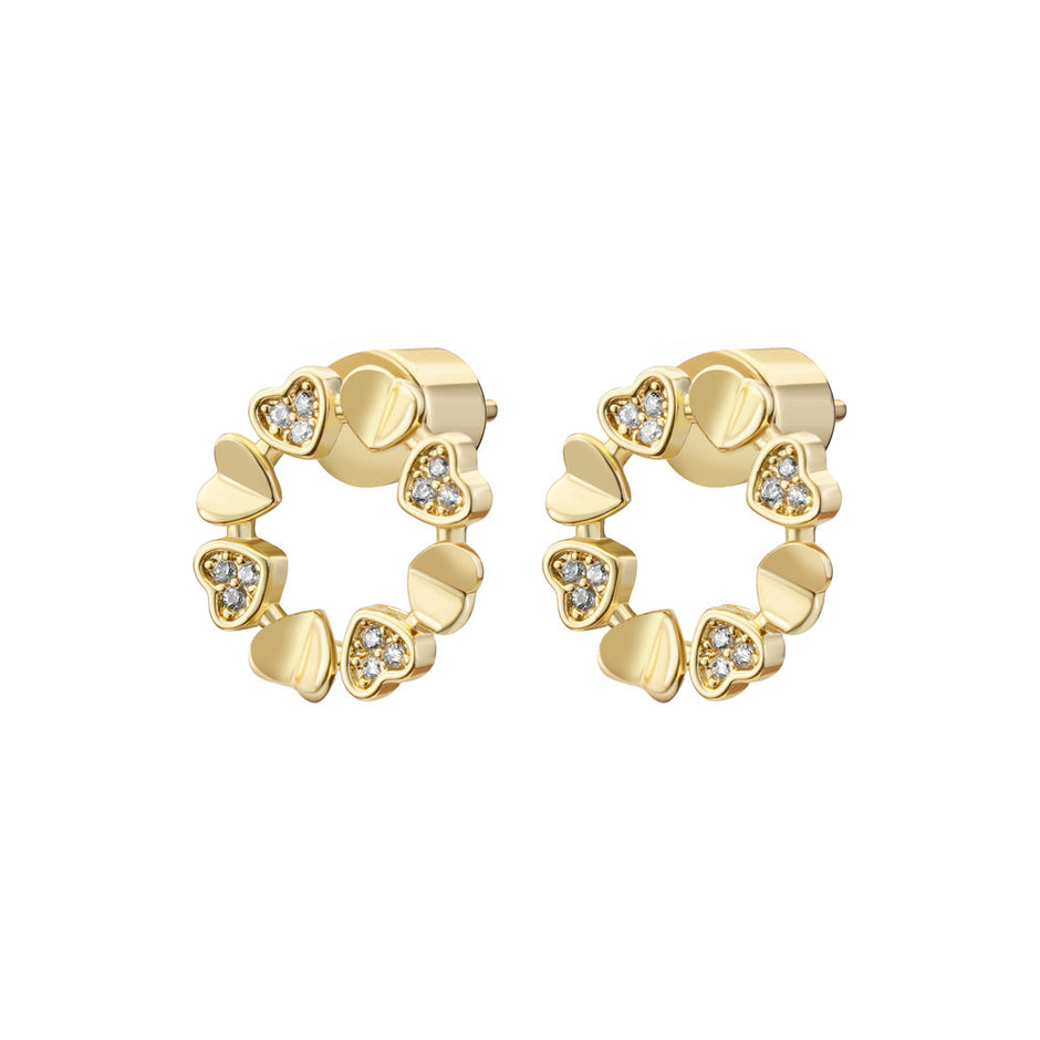 أقراط ذهبية للنساء