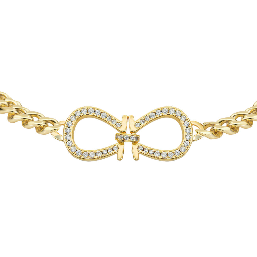 سوار سوليتير كريستال للنساء