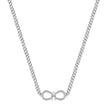 Women Solitaire Crystal White Necklace